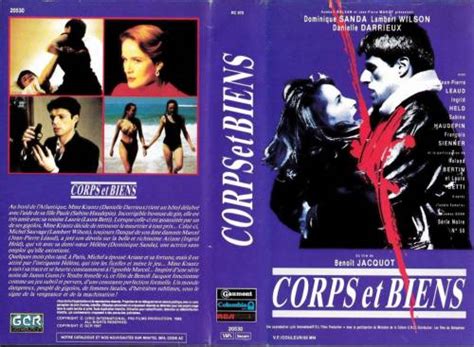 Corps et biens (1986) film online,Benoît Jacquot,Lambert Wilson,Dominique Sanda,Jean-Pierre Léaud,Ingrid Held